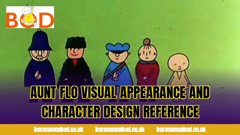 Aunt Flo visual appearance and character design reference