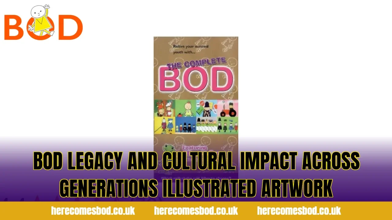 Bod legacy and cultural impact across generations illustrated artwork