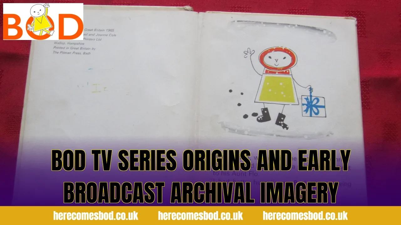 Bod TV series origins and early broadcast archival imagery