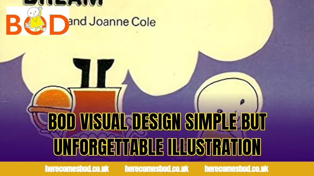 Bod visual design simple but unforgettable illustration