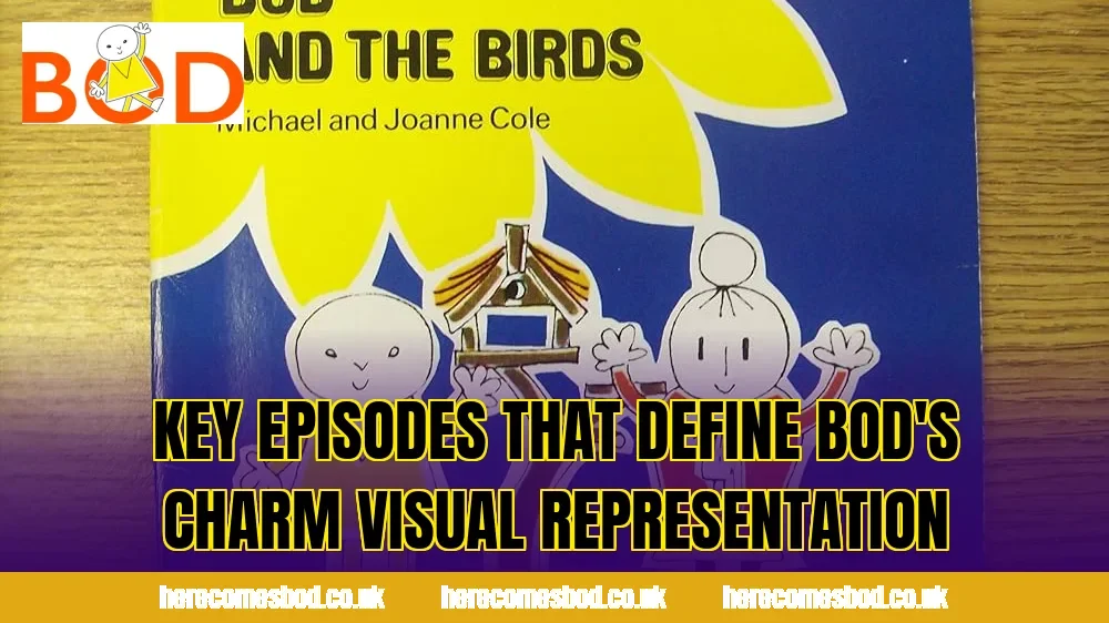 Key episodes that define Bod's charm visual representation