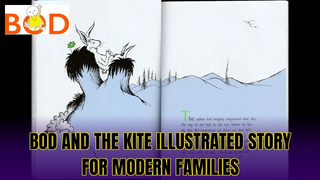 Bod and the Kite illustrated story for modern families